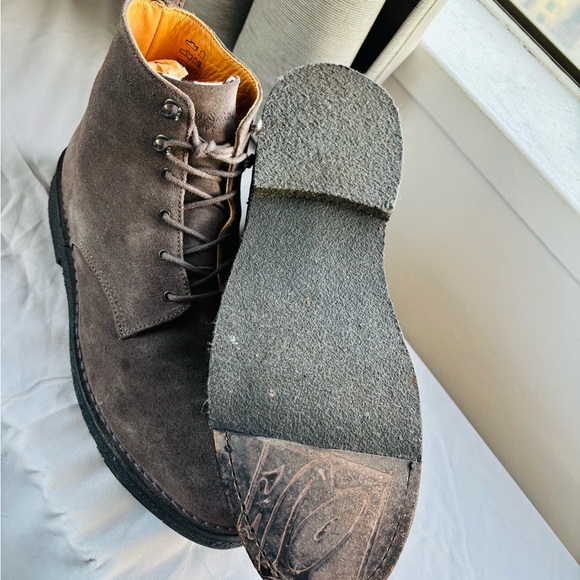 Paul Smith Gray Suede Boots men’s size 11 - Picture 7 of 10